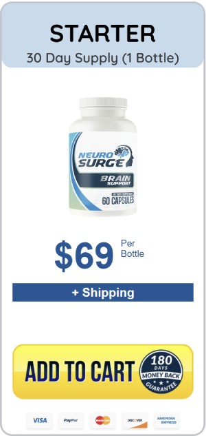 NeuroSurge  Buy 1 Bottle